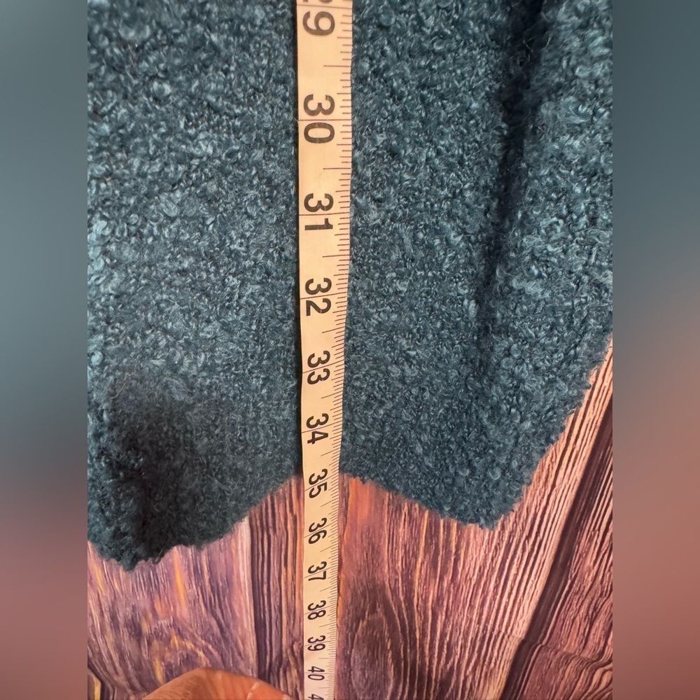 Lands End Woman’s Teal Open Cardigan Size 1X - Picture 5 of 7